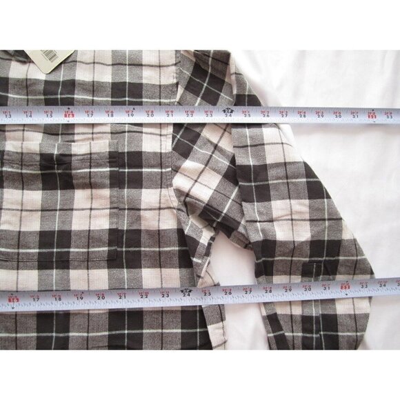 New Men Levis Silver Tab Metal Button Long Sleeve Plaid Cotton Shirt Sz XL(NW86) - Picture 5 of 9